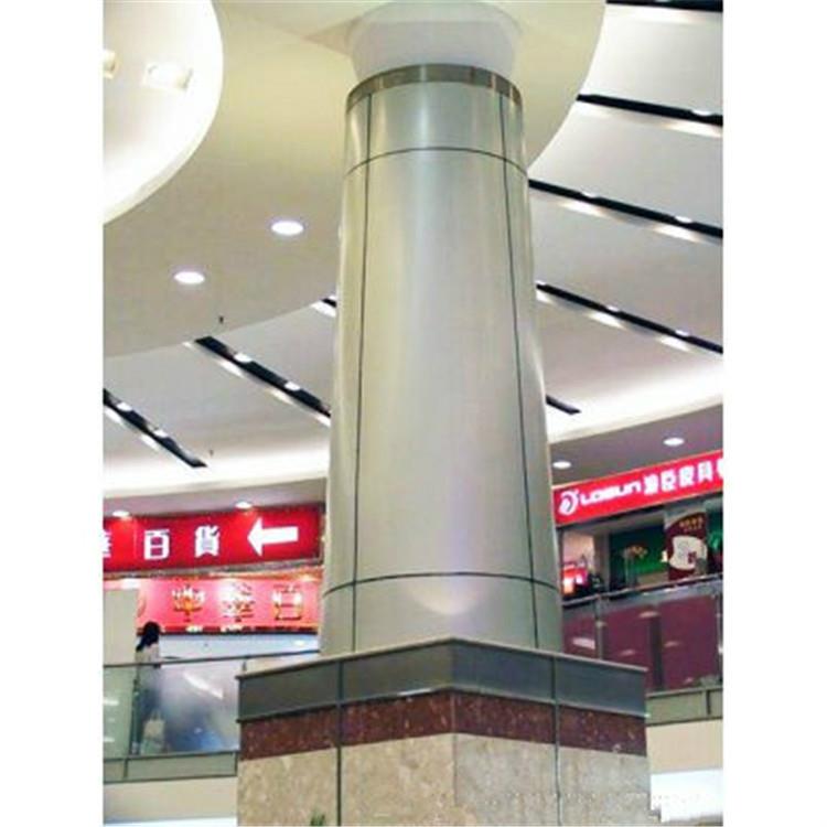 包柱铝单板安装