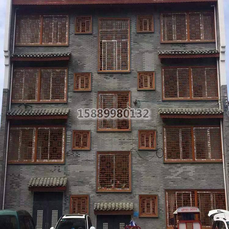 景区现代仿古铝窗花