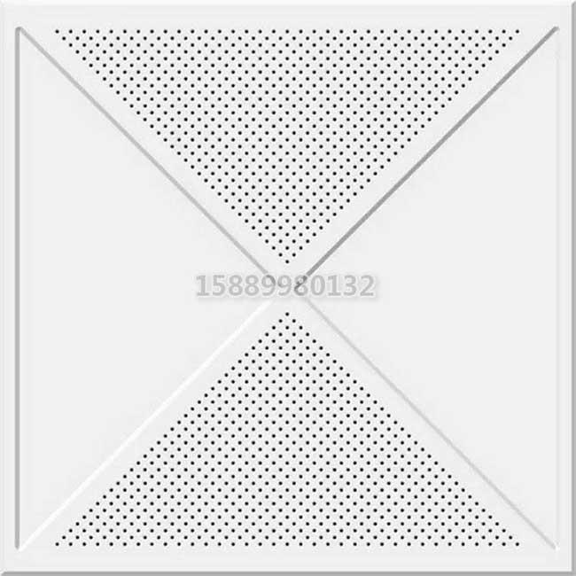 白色冲孔铝扣板