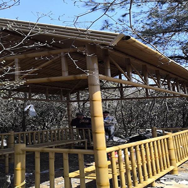 仿竹纹铝圆管